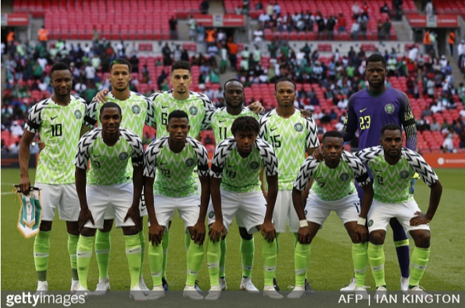 Nigeria line-up